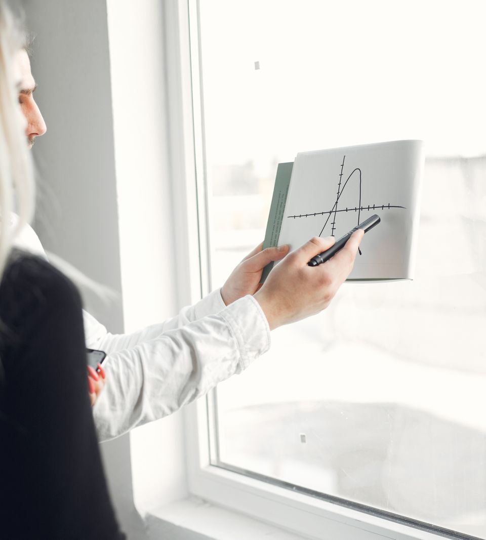 Analyse einer Wachstumskurve am Fenster
